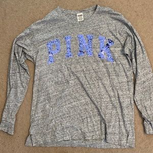 Pink Victoria secret long sleeve top